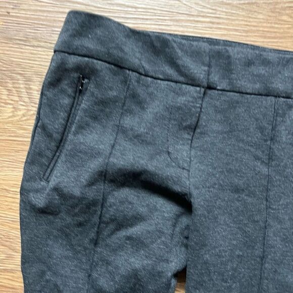 Loft grey soft stretchy slacks career wear pants 4p - Picture 3 of 4